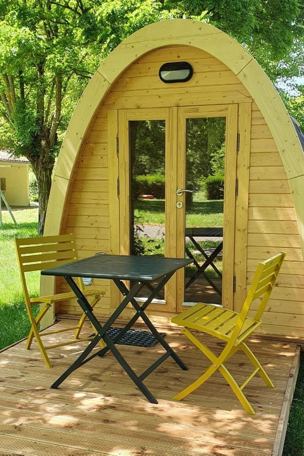 Cabane 2/3 Pers Au Camping Les Patis Nazelles-Negron 외부 사진