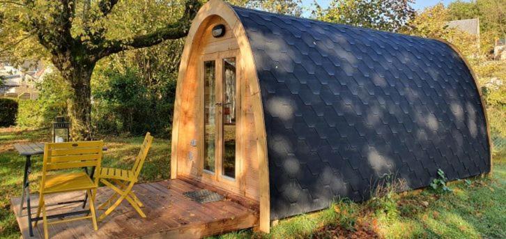 Cabane 2/3 Pers Au Camping Les Patis Nazelles-Negron 외부 사진